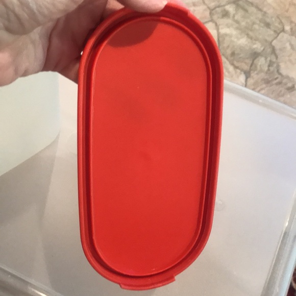 Vintage Tupperware Red Modular Mate 5 - Picture 6 of 9